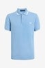 <span>Marineblau/Weiß</span> - Fred Perry Herren Polo-Shirt mit doppelten Zierstreifen