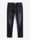 Blue Ink Skinny Fit Vintage Stretch Authentic Jeans, Skinny Fit
