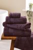 <span>Aubergine-Violett</span> - Handtuch aus ägyptischer Baumwolle