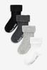 Monochrom - Baby Socken mit Umschlag, 4er-Pack (0 Monate bis 2 Jahre)