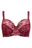 Pour Moi Red Sofia Embroidered Side Support Bra