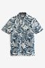 Hawaiian Printed Short Sleeve Shirt