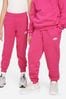 Nike Fushsia Pink Club Fleece joggers
