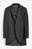 Black Slim Morning Suit Jacket, Slim Fit