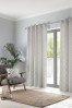 Fusion Natural Navaho Cotton Eyelet Curtains