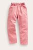 Boden Pink Denim Pull-On Trousers
