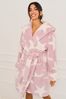 Jim Jam the Label Pink Printed Star Dressing Gown
