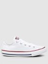 Converse White Chuck Taylor All Star Ox Junior Trainers
