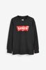 Levi's® Black Long Sleeve Kids Batwing T-Shirt