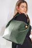 Khaki Green Orb Shoulder Bag