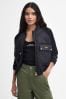 Barbour International® Wilson Hybrid Quilted Bomber Style Jacket