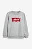 Levi's® Grey Batwing Logo Kids Sweater