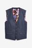 Nova Fides Wool Blend Donegal Suit: Waistcoat