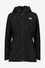 Czarny - The North Face Womens Waterproof Hikesteller Parka Shell Jacket