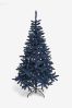 Navy 6ft Navy Flocked Christmas Tree