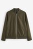 Khaki Green Smart Bomber Jacket