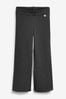 Charcoal Grey Cotton Rich Jersey Stretch Pull-On Boot Cut Trousers (3-16yrs)