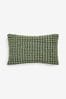 Sage Green 40 x 59cm Global Bobble Cushion, 40 x 59cm