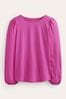 Boden Pink Supersoft Long Sleeve Top