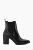Black Dune London Promising Chelsea Western Ankle Boots