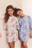 Blue/White Floral Nighties 2 Pack (2-14yrs)