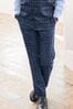 Navy Blue Navy Blue Check Suit Jacket (12mths-16yrs), Skinny Fit
