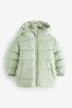 Sage Green Shower Resistant Padded Coat (3mths-7yrs)