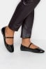 Yours Curve Black Extra Wide Fit Wide Fit Mary Jane Shoes, Extra Wide Fit