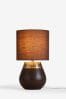 Brown Kit Touch Table Lamp