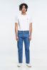 Marlon Dark Navy Blue Denim Levi's® 501® Original Lightweight Jeans