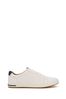 Dune London White Tezzy Perf Entry Trainers