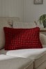 Red 40 x 59cm Global Bobble Cushion, 40 x 59cm