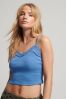 Superdry Light Blue Relaxed Stripe Cami Top