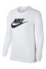 Black Nike Essential Futura Icon Long Sleeved T-Shirt