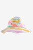 Multi Scallop Rainbow Swim Hat (3mths-10yrs)