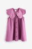 Pink Cotton Summer Dress Cal (3mths-7yrs)