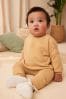 Buttermilk Yellow Cosy Baby Sweatshirt And Joggers 2 Piece Set