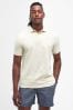 White Barbour® Classic Pique Polo Shirt