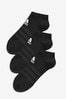 adidas Black Adult Low-Cut Socks