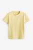 Yellow Lemon Cotton Short Sleeve T-Shirt (3-16yrs), Standard