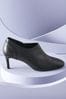 Schwarzes Leder - Forever Comfort® Motionflex Town Schuhe mit Stilettoabsatz