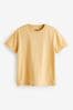 Yellow Buttermilk Cotton Short Sleeve T-Shirt (3-16yrs)