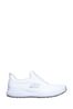 White Skechers Squad Slip Resistant Work Womens Trainers