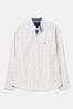 Joules Abbott White Check Cotton Poplin Shirt