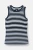 Joules Harbour Navy & Cream Striped Jersey Vest