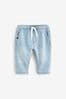 Helle Waschung - Jeans-Jogginghose mit Komfort-Stretch (3 Monate bis 7 Jahre), Loose Fit