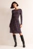 Boden Brown Abigail Jersey with Dress
