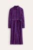 Boden Purple Kate Midi Shirt Dress