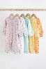 Bunt - Baby Fußlose Pyjama-Sets mit Obstprint im 5er-Pack (0 Monate bis 2 Jahre)