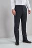 Black Stretch Formal Trousers, Skinny Fit